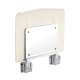 SMFSS1313-32 14-in x 13-in x 3-in Flip Up Shower Seat, Cameo