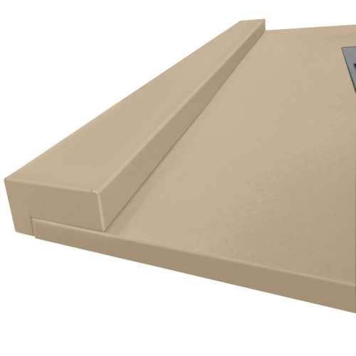 SMT80-33 Trimslate 80-in x 4.5-in x 2.75-in Trimmable Shower Base Threshold, Caramel