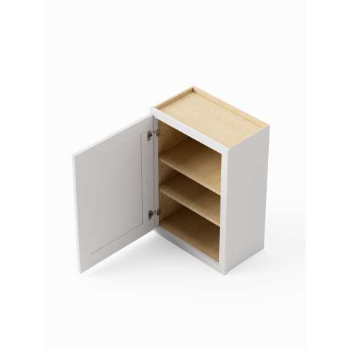 SMW1836 Framington 18-in x 12-in x 36-in Ready To Assemble Remington Single Door Wall Cabinet, White