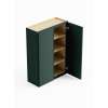 SMW3342-ASM-FR02-GR Framington 33-in x 12-in x 42-in Assembled Latitude Double Door Wall Cabinet, Green