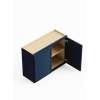 SMW3024-ASM-FR02-NB Framington 30-in x 12-in x 24-in Assembled Latitude Wall Cabinet, Navy Blue