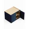 SMW362424-RTA-FR02-NB Framington 36-in x 24-in x 24-in Ready To Assemble Latitude Refrigerator Wall Cabinet, Navy Blue