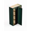 SMWBC2742R-ASM-FR02-GR Framington 27-in x 12-in x 42-in Assembled Latitude Blind Wall Cabinet With Right-Hand Door, Green