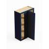 SMWBC2742R-ASM-FR01-NB Framington 27-in x 12-in x 42-in Assembled Remington Blind Wall Cabinet With Right-Hand Door, Navy Blue