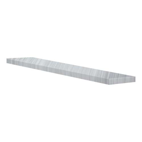 SMWC648-186 6-in x 48-in x 0.5-in Solid Surface Wall Cap, Iceberg Grey