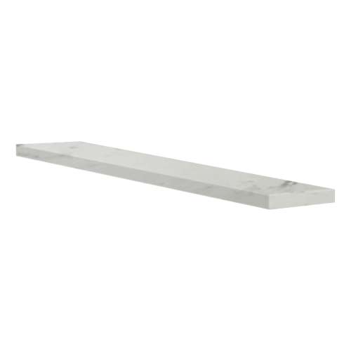 SMWC648-47 6-in x 48-in x 0.5-in Solid Surface Wall Cap, Carrara