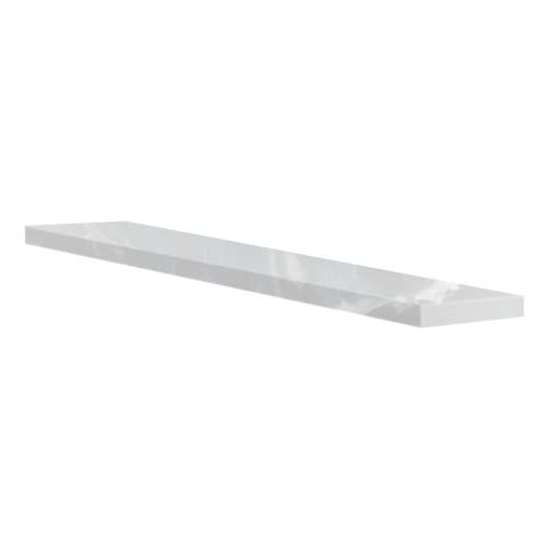 SMWC648-50 6-in x 48-in x 0.5-in Solid Surface Wall Cap, Moonstone