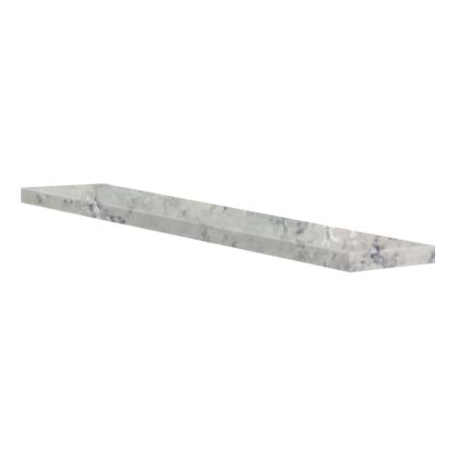 SMWC648-74 6-in x 48-in x 0.5-in Solid Surface Wall Cap, Castle Grey