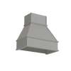 SMWH3622-ASM-LG Framington 38-in x 25-in x 34-in Assembled Wood Hood, Light Grey