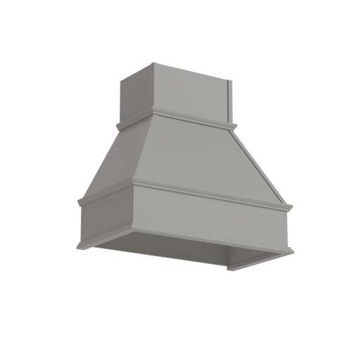 SMWH3622-ASM-LG Framington 38-in x 25-in x 34-in Assembled Wood Hood, Light Grey