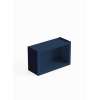 SMWOC3018-ASM-FR01-NB Framington 30-in x 12-in x 18-in Assembled Open Wall Cabinet, Navy Blue
