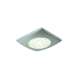 HD LED 24V 1.25W Square Surface Puck Light Aluminum in Warm White
