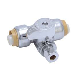 24983 TEE STOP 1/2X1/4 COMPRESSION 24983