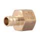 UC072LFA-EA ADAPTER 1/2 BRASS THREAD UC072LFA PEX BARBXFNPT LEAD FREE