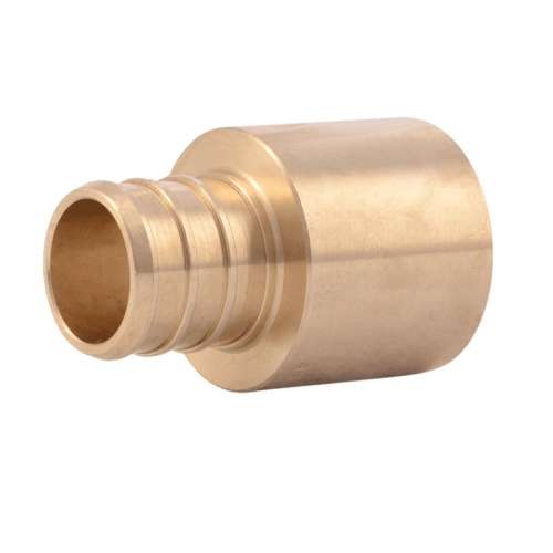 UC606LFA ADAPTER 3/4 BRASS UC606LFA PEX BARBXFSWT LEAD FREE