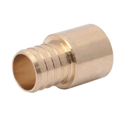 UC609A ADAPTER 1 BRASS UC609A PEX BARBXMSWT