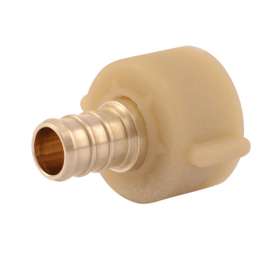 UC528LFA SWIVEL ADAPTER 1/2X7/8 BRASS PEX UC528LFA BALLCOCK BARBXFNPT