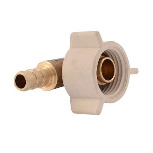 UC531LFA ELBOW 3/8X1/2 BRASS PEX SWIVEL UC531LFA BARBXFNPT LEAD FREE