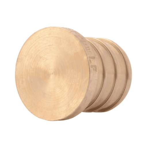 UC518LFA PLUG 3/4 BRASS PEX UC518LFA BARB LEAD FREE