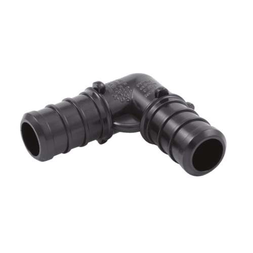 UP248A-BX ELBOW 1/2 PLASTIC PEX UP248A BARBXBARB POLYMER