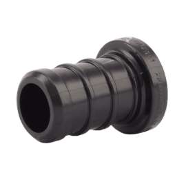 UP514A PLUG 1/2 PLASTIC PEX UP514A BARB POLYMER