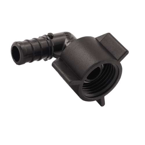 UP532A ELBOW 1/2 SWIVEL ADAPTER PLASTIC PEX UP532A BARBXFNPT POLYMER