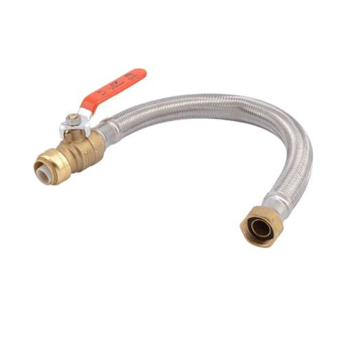 U3088FLEX18BVLF CONNECTOR 3/4X3/4X18 W/BALL VLV U3088FLEX18BVLF LEAD FREE