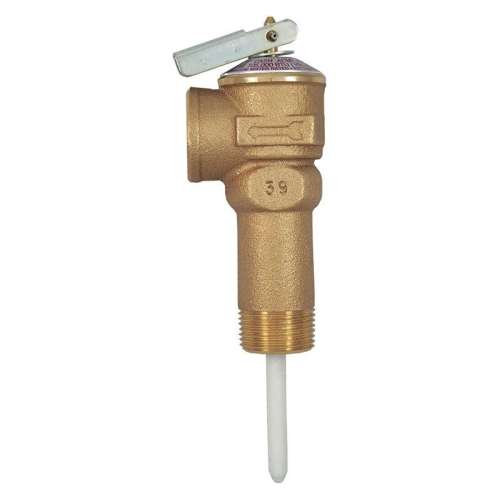 T and P Relief Valve, 6-1/2-in H x 1-15/32-in W