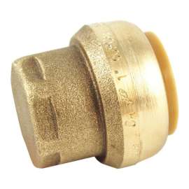 Metal End Stop, DZR Brass Body Material, Tube Connection Type