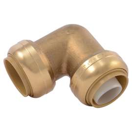 U260LF ELBOW 1 BRASS CXC U260LF PUSH CONNECT ENDS