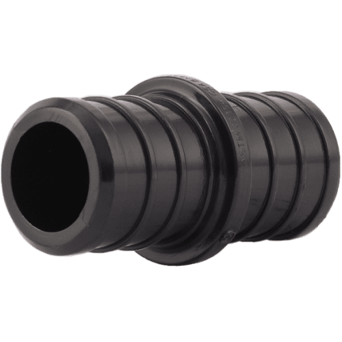 UP016A COUPLING 3/4 PLASTIC STR PEX UP016A BARBXBARB POLYMER