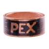 649X4-BX CRIMP RING 1 BLK CPR PEX 649X4 - INK PRINTED