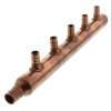 672X0590-BX MANIFOLD 3/4X1/2 CPR TYPE L 672X0590 PEX X SPIN CLSD X PEX