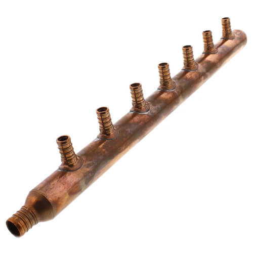 672X0790-EA MANIFOLD 3/4X1/2 CPR TYPE L 672X0790 PEX X SPIN CLSD X PEX