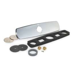 ETF-608-A Trim Plate, Single Hole Faucet, Chrome