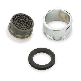 Aerator, Metric, Chrome, 2.2 GPM