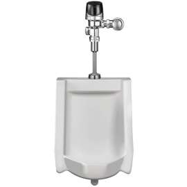 Urinal, .125 GPF, Battery Flushometer