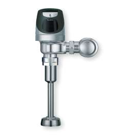 Automatic Flush Valve, Urinal Fixture Type, Solar with (4)AA Batteries, 3/4-in Inlet Size