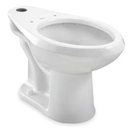 Flushometer Toilet, 1.6/1.1gpf, Floor