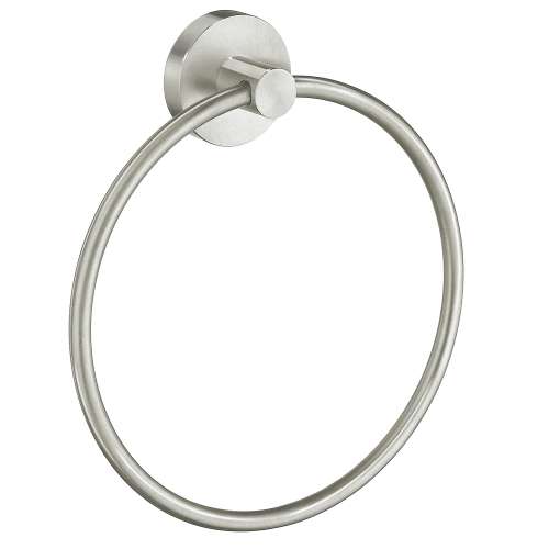 Towel Ring in Brushed Nickel