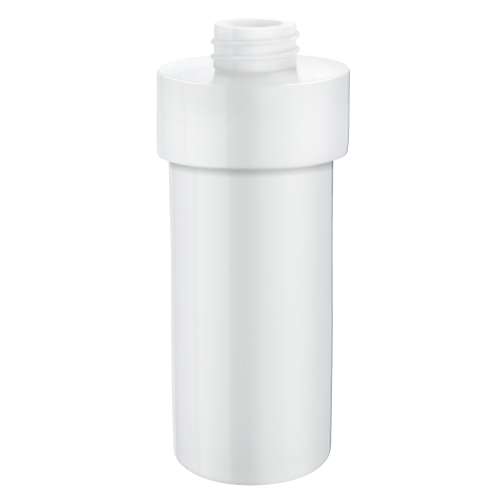Porcelain Container Soap Dispenser Container in White
