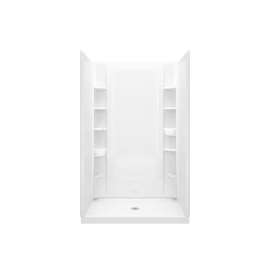 72320106 Store+ Alcove Shower Kit 34-in L x 48-in W x 75.75-in H