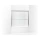 Finesse 57-In X 55.75-In Frameless Alcove Shower Door With Smooth/Clear Texture Glass