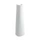 Sacramento Vitreous China Pedestal Base in White