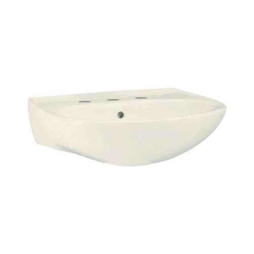 Sacramento Vitreous China Pedestal Basin in Biscuit
