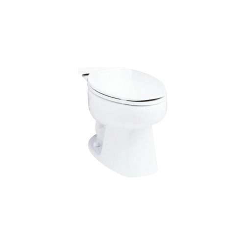 Standard Height 10-in Rough-In Elongated Toilet Bowl