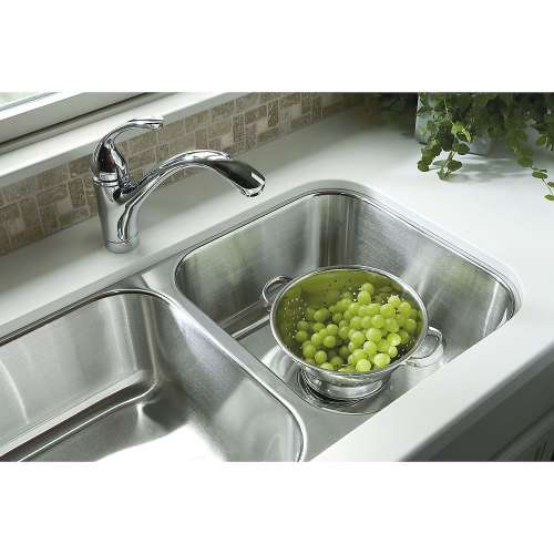 McAllister 32-in. Double Bowl Undermount 20 Gauge Stainless Steel Kitchen Sink