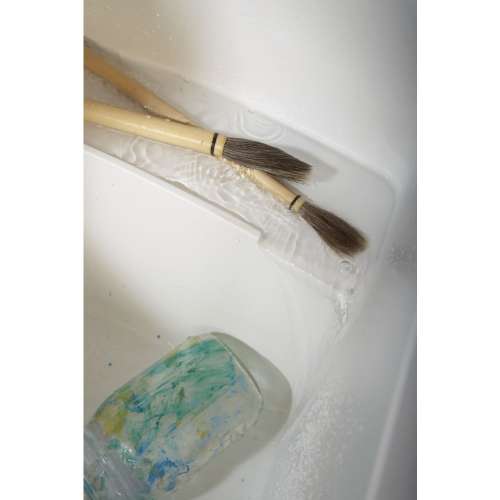 Latitude 995-0 Vikrell Single Bowl Kitchen Sink 25-in W x 22-in L in White