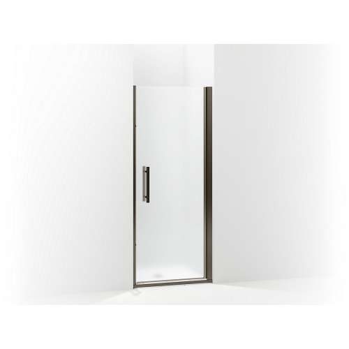 5699-30Adr-G03 Finesse Peak 30-in Max Opening X 67-in H Headerless Frameless Pivot Shower Door, Deep Bronze