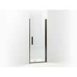 5699-30Adr-G05 Finesse Peak 30-in Max Opening X 67-in H Headerless Frameless Pivot Shower Door, Deep Bronze